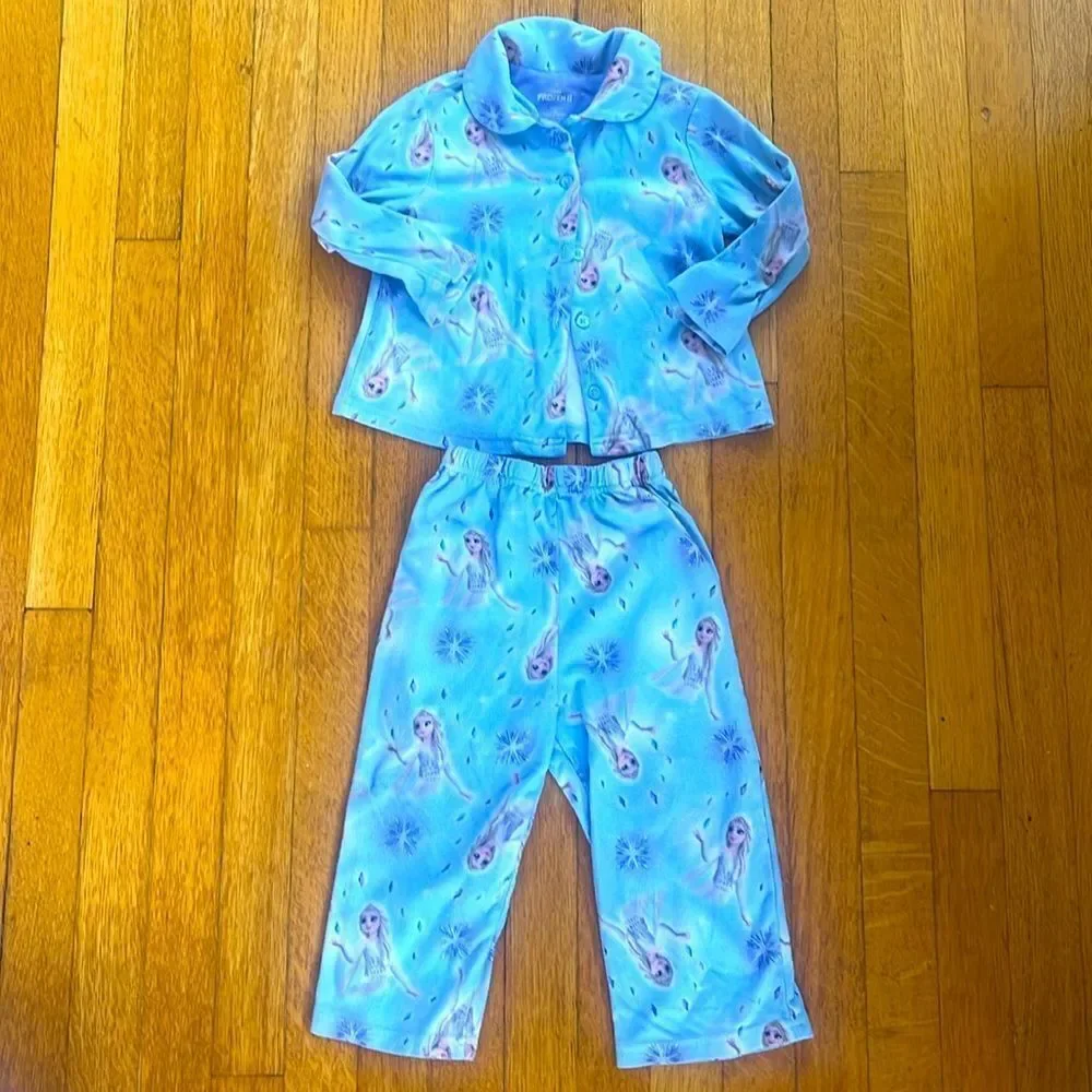 ❄️Disney’s Frozen 3 sets of Pajamas Bundle+Slippers! ❄️